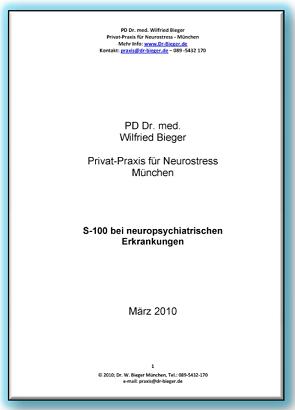 S-100 Protein bei neuropsychiatrischen Erkrankungen